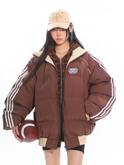 Oversized Sport Puffer Jacket