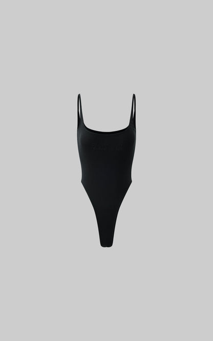Ribbed Stretch Bodysuit