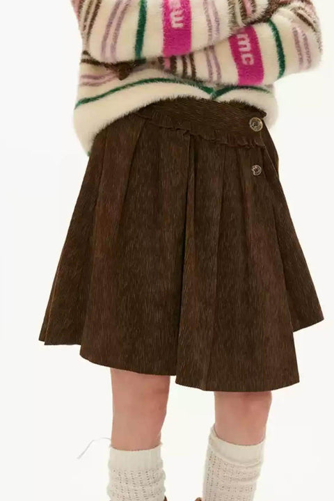 Autumn Temperament Pleated Skirt - My Store