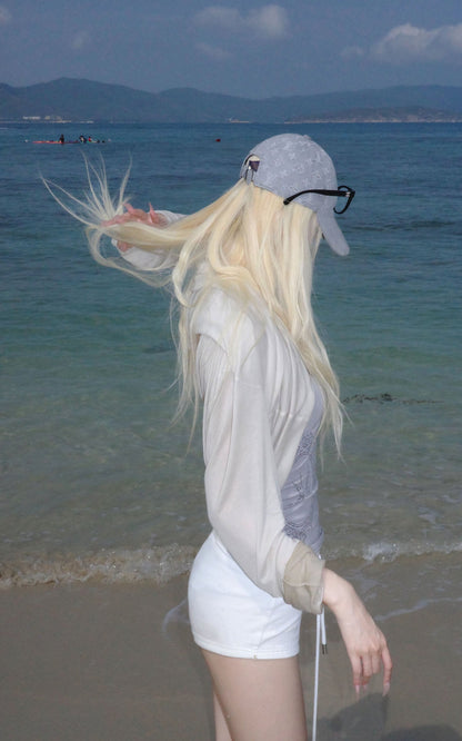Fluid Knit Long Sleeve Top