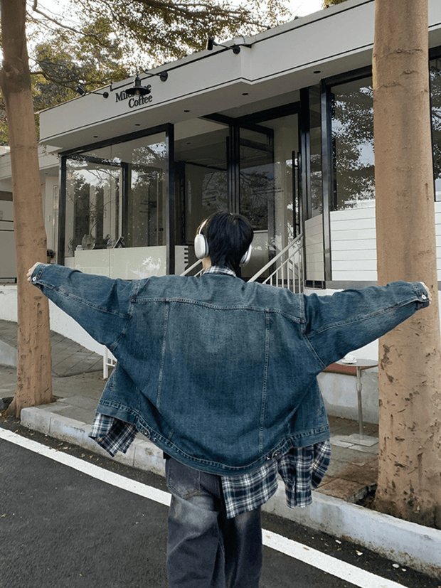 Chic Oversized Denim Jacket