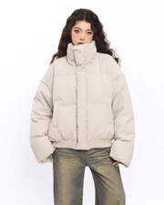 Stand Collar Down Jacket - My Store