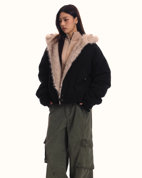 Ultra Fur Collar Jacket