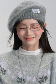 Knit Beret Hat