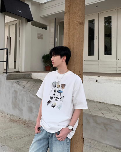 グラフィックプリントTシャツ