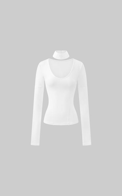 Sculpted Stretch Jersey Tee