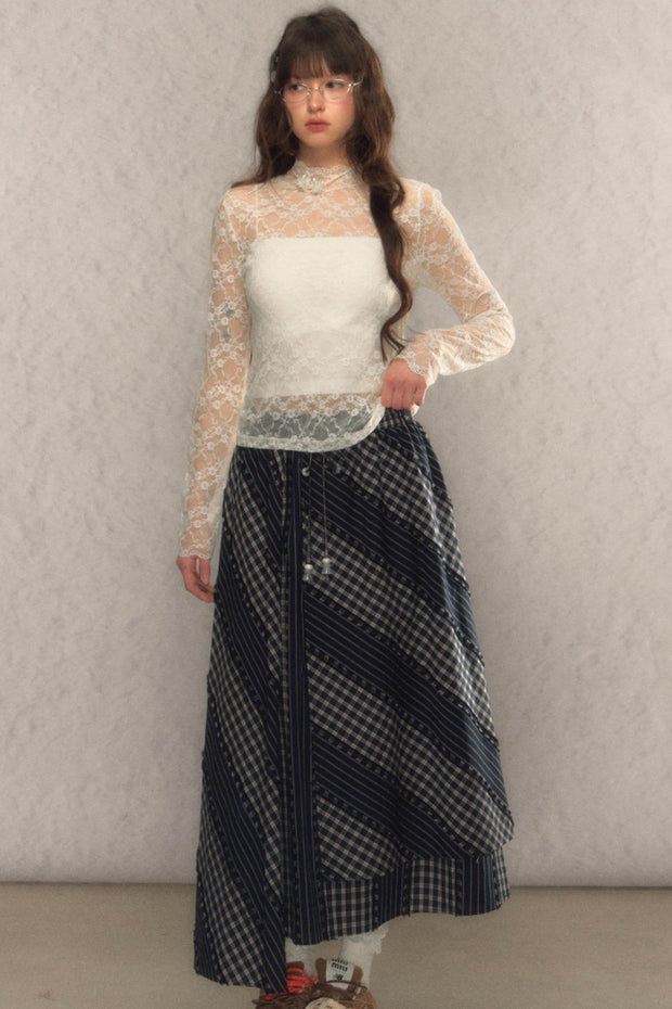 Elastic Maxi Skirt - My Store