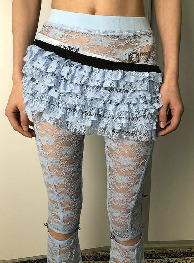 Lace Frill Cake Skirt (2color)
