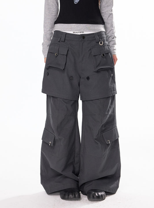 Deconstructable Multi-Work Wide Pants