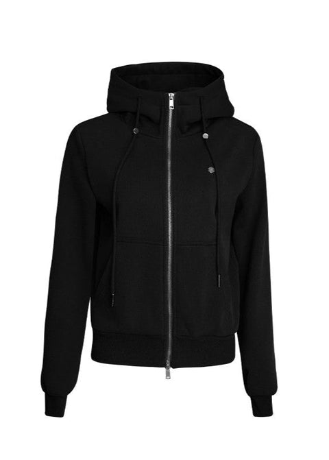 Horn Hood Zip Up Jacket