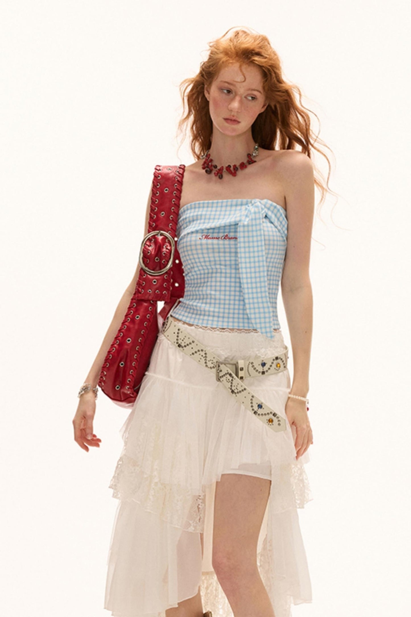 Tie Wrap Bustier Camisole Top