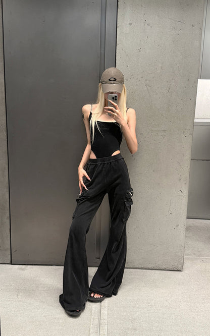 Ribbed Stretch Bodysuit