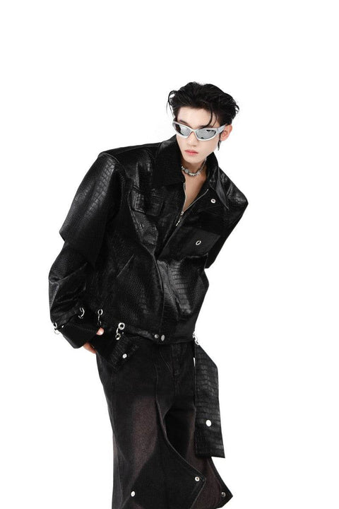 PU Leather Jacket - My Store