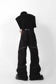 Zipper Slit Trousers - My Store