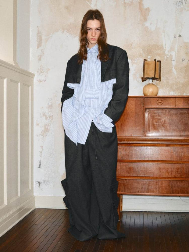 1Jinn Studio Oversized Utility Suit Pants - My Store