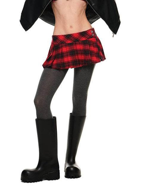 Plaid Pleated Mini Skirt - My Store