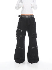 Cargo Pants with Multi-Pocket Detail