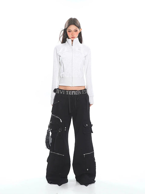 Cargo Pants with Multi-Pocket Detail