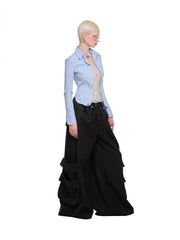 1Jinn Studio Oversized Utility Suit Pants - My Store