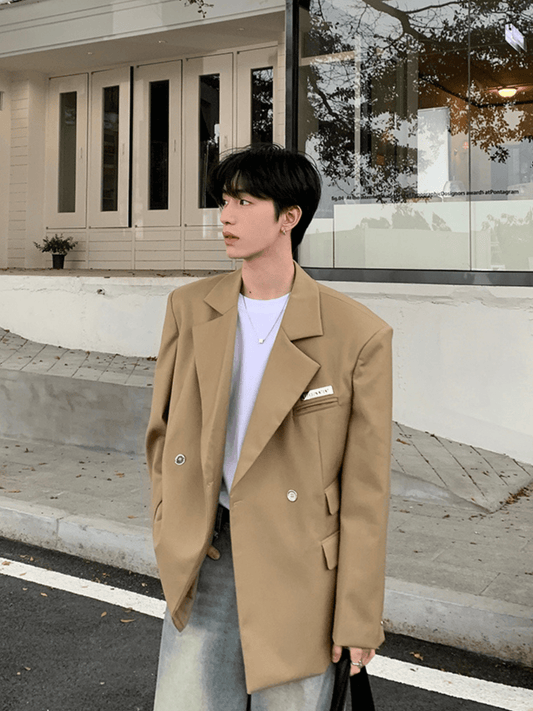 韓国のオーバーサイズスーツ