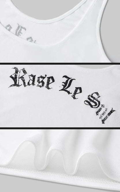 Tank Top + Hooded Capelet + Shorts Three-Piece Set