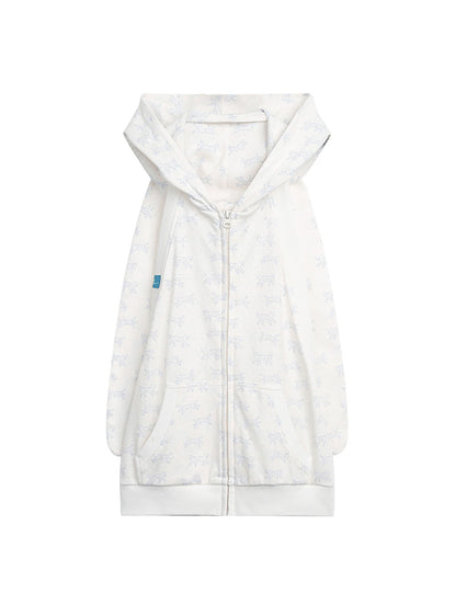 Rabbit Ear Hooded Sleeveless Top