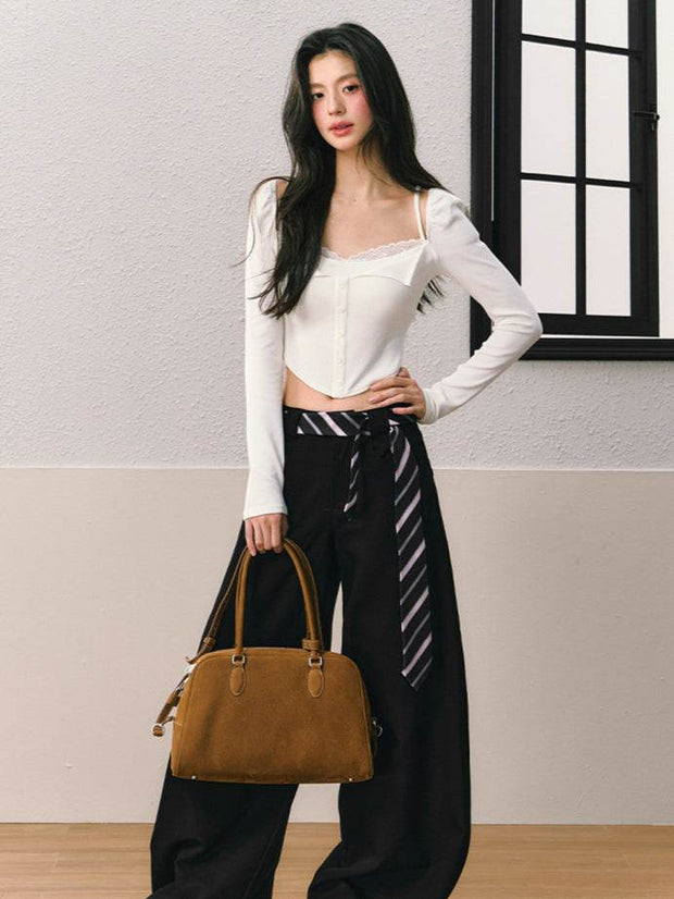 Black Wide Leg Pants - My Store