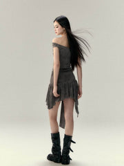 Via Pitti Wool Blend Dress - My Store