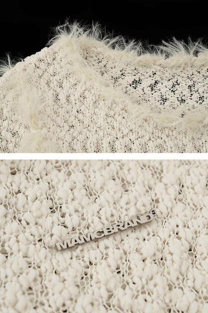 Premium Cutout Wool Sweater - My Store