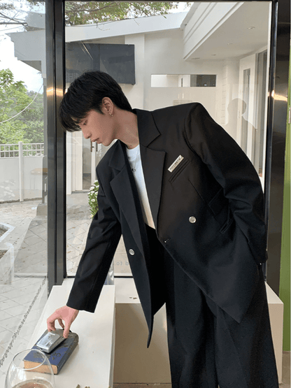 韓国のオーバーサイズスーツ