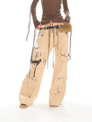 Cargo Pants with Multi-Pocket Detail