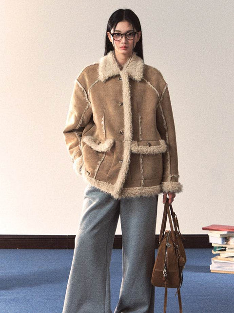 Shearling Coat - My Store