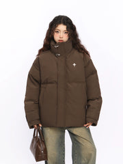 Star Emblem Puffer Jacket