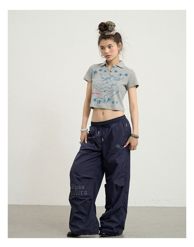 String Ruttle Wide Casual Pants (5color)
