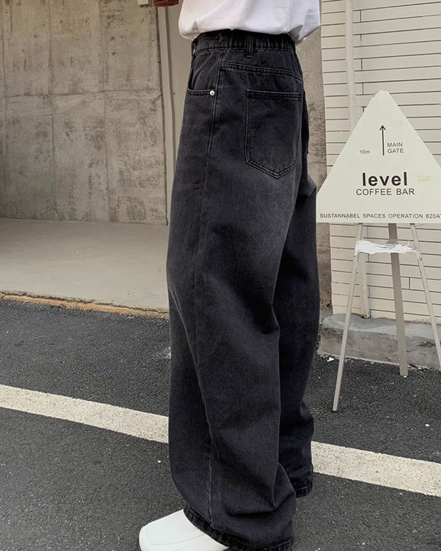 Vintage Loose Denim Pants