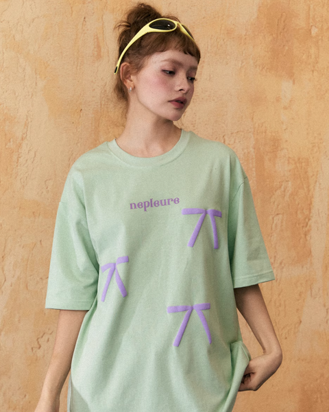 Ribbon Short Sleeve T-Shirt