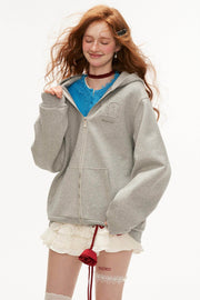 Slouchy Sparkling Hooded Cardigan - My Store