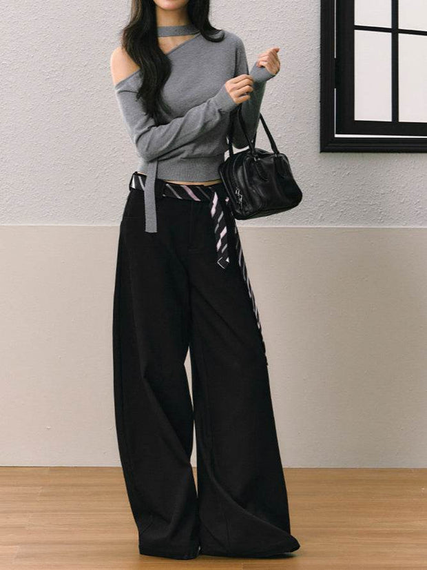 Black Wide Leg Pants - My Store