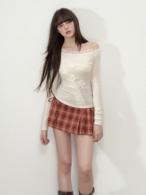 Lace-Panel Top