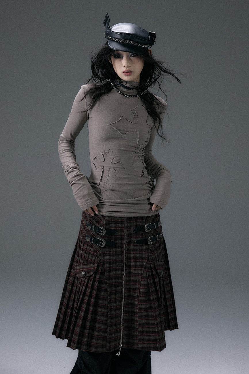 Necklace Turtleneck Shirt - My Store