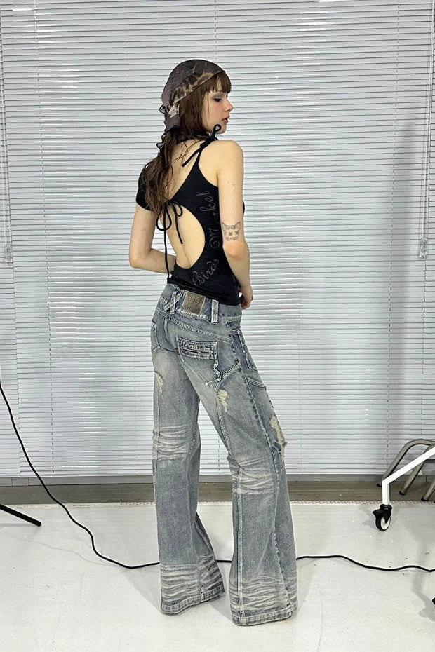 Vintage Flair Jeans - My Store