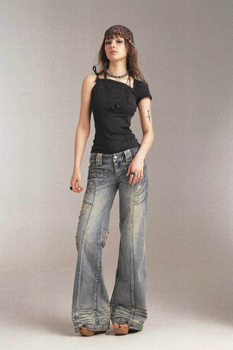 Vintage Flair Jeans - My Store