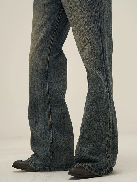 Flared Denim Jeans