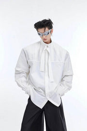 Pleated Long Sleeve Shirt - My Store