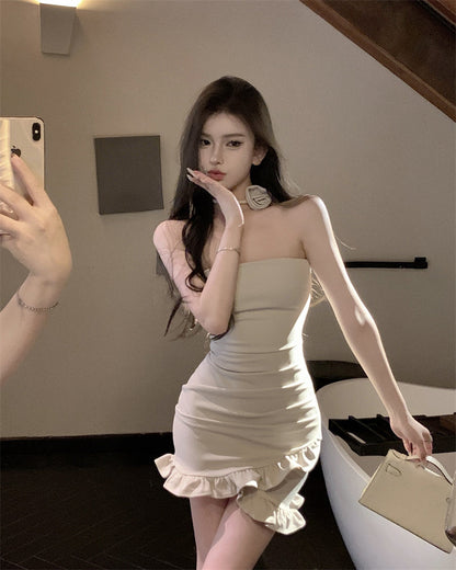 Flower Choker Dress