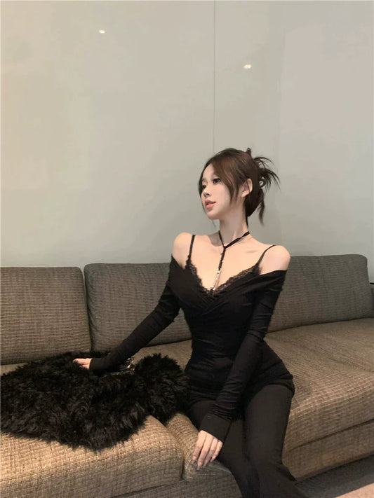 Giselle Lace Strap Top