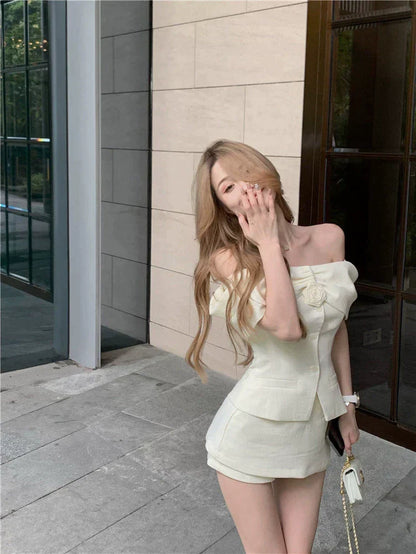 Danielle Top & Skirt Set