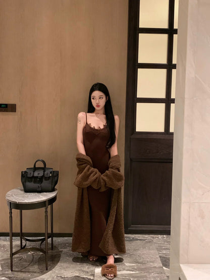 Camila Dress & Cardigan Set