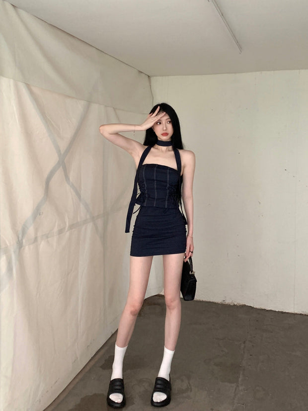 Megan Top & Skirt Set