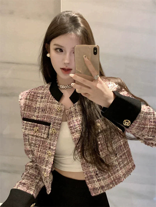 Pink Tweed Jacket